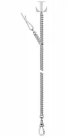 Paski i części Dewizka Tissot Srebrna Stalowa Savonnette T657047656