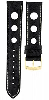 Paski i części Pasek Skórzany Czarny 20mm PASEK-P046-20-CZARNY