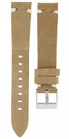 Paski i części Pasek Skórzany Nubuck Cappucino 18mm PASEK-P076-18-CAPPUCINO