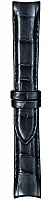 Paski i części Pasek Skórzany Tissot Antracytowy 18mm Couturier Lady T610038036