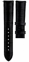 Paski i części Pasek Skórzany Certina Czarny 18mm DS Dream, DS PRime Lady C610018332