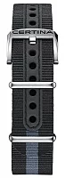 Paski i części Pasek Materiałowy Certina NATO Czarno-Piaskowy 20mm DS PH200M C604021652