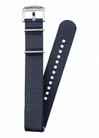 Paski i części Pasek Materiałowy Certina NATO Granatowy z Przedłużeniem Nurkowym 20mm DS PH500M C604023100