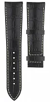 Paski i części Pasek Skórzany Certina Czarny 21mm DS Podium Big Size Chrono C610014940