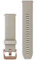 Paski i części Pasek Garmin QuickFit 20mm Approach, Forerunner, Venu Beżowy 010-13114-02