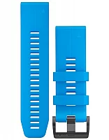 Paski i części Pasek Garmin QuickFit 26mm Fenix, Epix, Quatix 51mm Niebieski Gumowy 010-12741-02