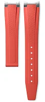 Paski i części Pasek Gumowy Longines Czerwony 17mm Conquest Lady 34 L682170812