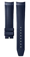 Paski i części Pasek Gumowy Longines Granatowy 20mm Legend Diver L682172264