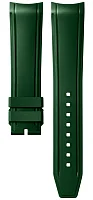 Paski i części Pasek Gumowy Longines Zielony 20mm Legend Diver L682174340