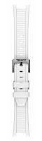 Paski i części Pasek Gumowy Tissot Biały T-Race T603050892