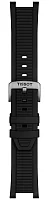 Paski i części Pasek Gumowy Tissot Czarny T-Race T603048650