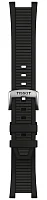 Paski i części Pasek Gumowy Tissot Czarny T-Race T603049718
