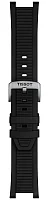 Paski i części Pasek Gumowy Tissot Czarny T-Race T603048650