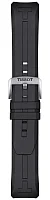 Paski i części Pasek Gumowy Tissot Czarny XL 23mm T-Touch Connect T603045478
