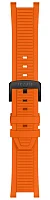 Paski i części Pasek Gumowy Tissot Pomarańczowy T-Race 45 T603050517