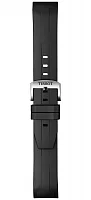 Paski i części Pasek Gumowy Tissot Czarny 21mm Seastar Powermatic 2018-2020 T603042424