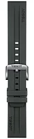 Paski i części Pasek Gumowy Tissot Szary 22mm Supersport T603047710