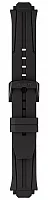 Paski i części Pasek Gumowy Tissot Czarny 18mm T-Race Cycling T603042129