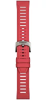 Paski i części Pasek Gumowy Tissot Czerwony 21mm T-Touch Connect Sport T852049243