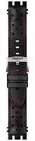 Paski i części Pasek Hybrydowy Tissot Czarno-czerwony 22mm T-Race T603045025