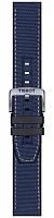 Paski i części Pasek Hybrydowy Tissot Niebieski 22mm Supersport T604047161