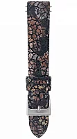 Paski i części Pasek Iron Annie Kwiatowy 18mm IA-9L550877C1816