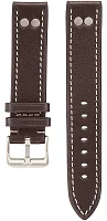 Paski i części Pasek Laco Ciemnobrązowy 18mm XL LA-401873XL