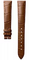 Paski i części Pasek Skórzany Longines Aligator Brązowy 15mm Presence, Heritage L682110935