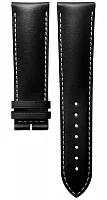 Paski i części Pasek Skórzany Longines Czarny XL 21mm Conquest L682124851