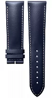 Paski i części Pasek Skórzany Longines Granatowy 22mm Conquest L682159961