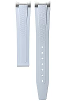 Paski i części Pasek Gumowy Longines Jasnoniebieski 17mm Conquest Lady L682170796