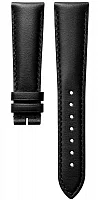 Paski i części Pasek Skórzany Longines Czarny 20mm Conquest Heritage L682101325