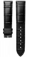 Paski i części Pasek Skórzany Longines Aligator Czarny 19mm Record, Dolcevita L682152131