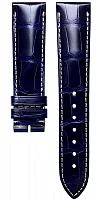 Paski i części Pasek Skórzany Longines Aligator Granatowy 20mm Clous De Paris, Flagship L682118160