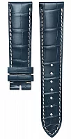 Paski i części Pasek Skórzany Longines Aligator Granatowy 21mm Master Collection L682153039