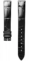 Paski i części Pasek Skórzany Longines Aligator Czarny 13mm La Grande Classique L682111475