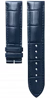 Paski i części Pasek Skórzany Longines Aligator Granatowy 20mm Record, Elegant, Flagship L682154080