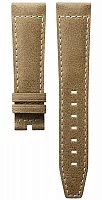 Paski i części Pasek Materiałowy Longines Beżowy 21mm Spirit 40mm L682164263