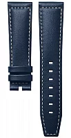 Paski i części Pasek Skórzany Longines Niebieski 21mm Spirit 40mm L682160147