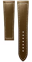 Paski i części Pasek Skórzany Longines Jasnobrązowy 22mm Spirit Zulu Time L682165904