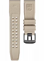 Paski i części Pasek Luminox Gumowy Piaskowy 24mm Navy SEAL 3500 FPX.2401.70B.K