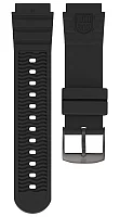 Paski i części Pasek Luminox PU Czarny 22mm Sea Turtle Giant 0320 FPX.2201.20B.1.K