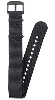 Paski i części Pasek Materiałowy Certina NATO Czarny 21mm DS Action Diver C604023343