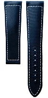 Paski i części Pasek Materiałowy Longines Granatowy XS 22mm Spirit Pilot Flyback 42 L682169490