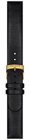 Paski i części Pasek Materiałowy Tissot Czarny 16mm Memphis T604045960