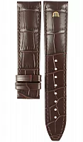 Paski i części Pasek Maurice Lacroix Pontos 20mm Skórzany Brązowy ML800-005004