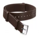 Paski i części Pasek Omega NATO Skórzany Brązowy 20mm O031CUZ010751