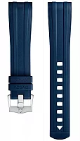 Paski i części Pasek Omega Seamaster Gumowy Niebieski 21mm O032CVZ012234
