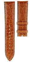 Paski i części Pasek Skórzany Polpora Krokodyl Brązowy XL 22mm Kościuszko POLP-PASEK-KOSCIUSZKO-22-20-XL