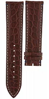 Paski i części Pasek Skórzany Polpora Krokodyl Brązowy XL 22mm Kościuszko II POLP-PASEK-KSC-II-22-20-XL